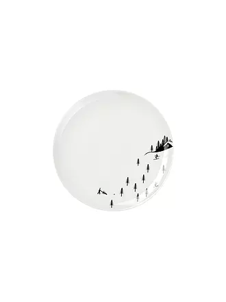 ASA SELECTION | Weihnachts Speiseteller SKIING 26,5cm Joy / Snow Tracks |